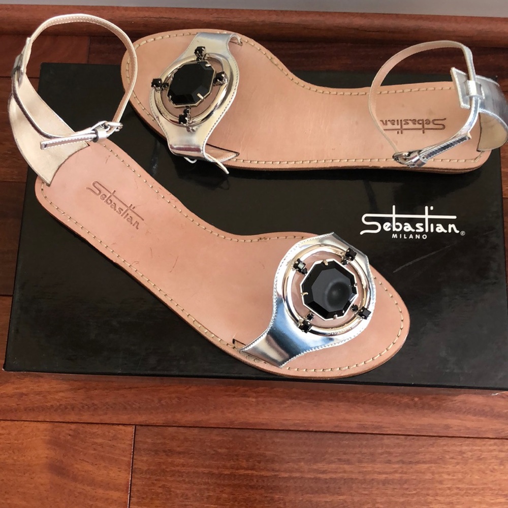 Flat sandals by Sebastian Milano